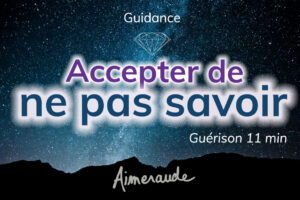 accepter de ne pas savoir